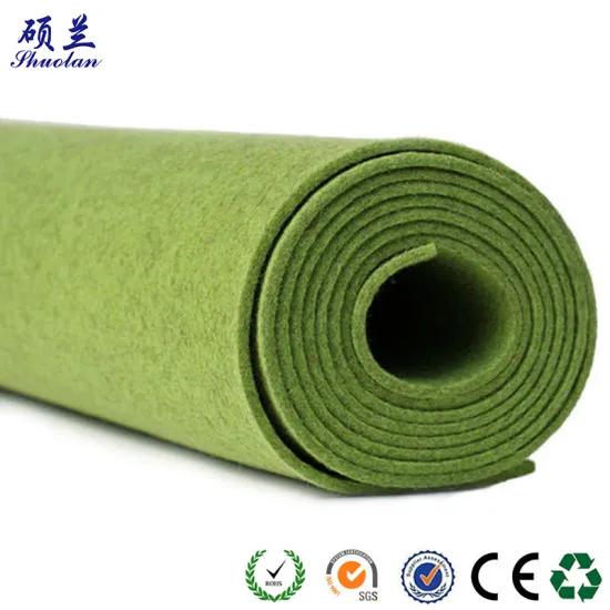 Green felt fabric for organizer bag