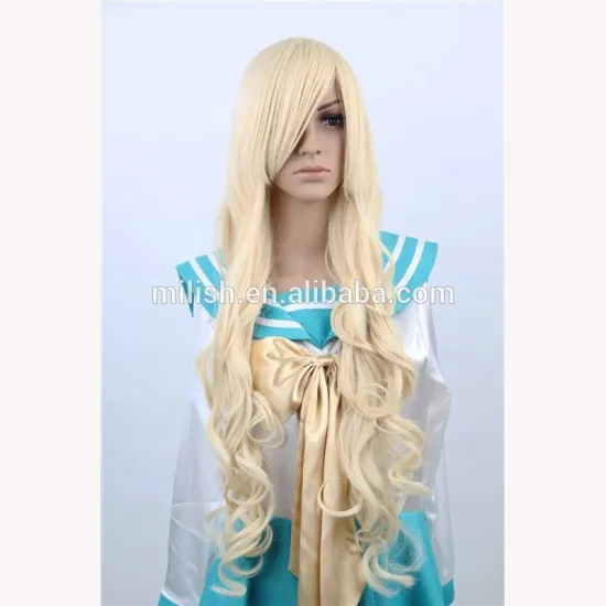 MCW-0180 wholesale party long cheap synthetic cosplay wigs/ anime wig