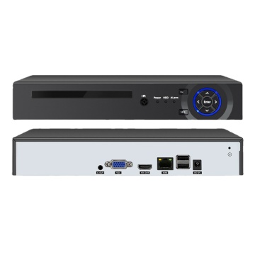 8MP Xmeye NVR 36CH H.265 4K NVR DVR für die Überwachung der IP -Kamera - 1 HDD -Port, 14 TB