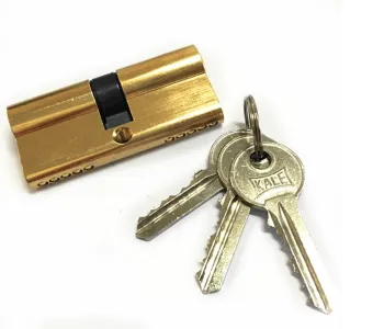 70mm brass material euro profile lock cylinder with good quality and price