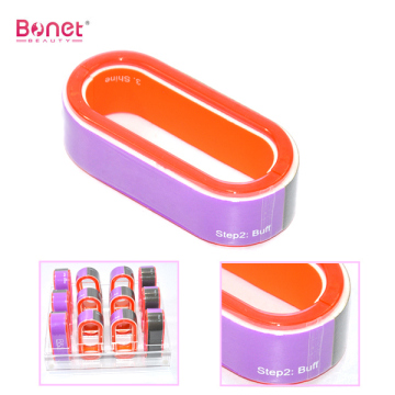 Mini Multi color Round Four Side Nail Buffer