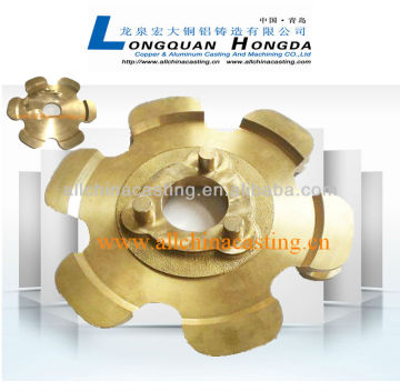 CE brass bronze casting foundry