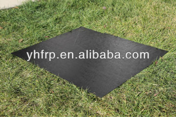 2.0mm roll frp gel-coated panel in black