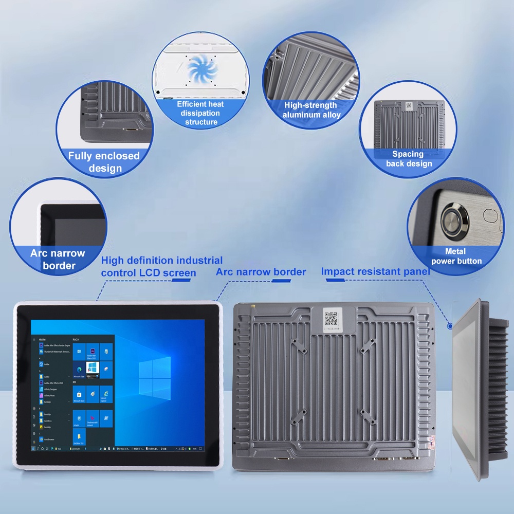 high resolution multi-touch industrial computer