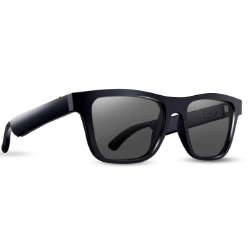Offene Ohr -Bluetooth -Sonnenbrille mit polarisierten Objektiven und Sprachassistentenkompatibilität