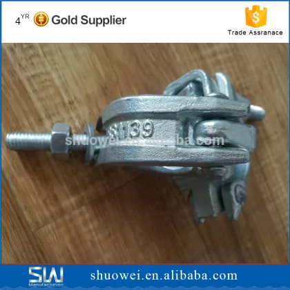 EN74 Fixed right angle clamps