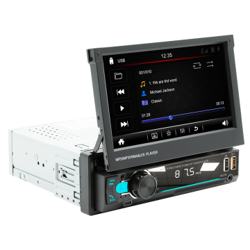 Universal 7 Inch 1DIN Car Radio with Bluetooth and Touch Screen MP3 Player