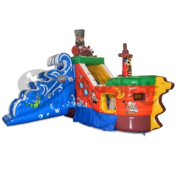 commercial lake inflatable water slides