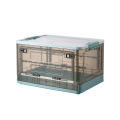 storage box with cover and wheels