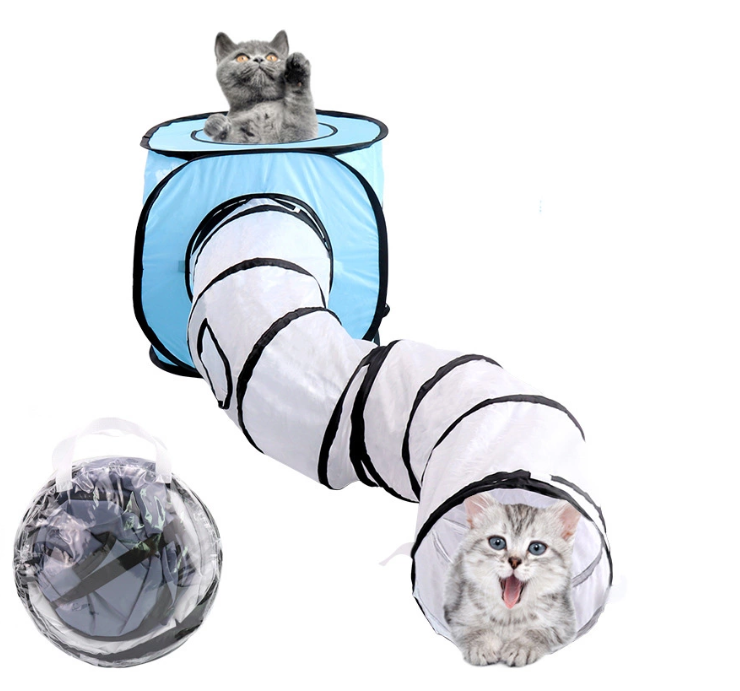 Pop Up Pet Cat Play Tunnel Tube