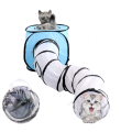 팝업 애완 동물 고양이 터널 튜브를 재생합니다