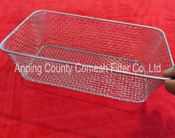 Food grade stainless steel kitchen cooking baskets