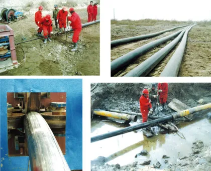 HT-PO pipes for oil pipe repairing