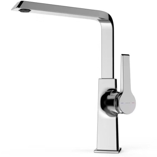 New products deck mounted brass basin mixer faucet bathroom