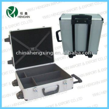 Trolley tool case aluminum tool case