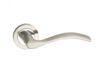 High Quality Zinc Alloy Door Lever Handle on rose