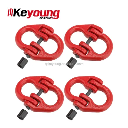 Keyoung High Quality G80 Red Butterfly Coupling for Lifting