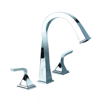 Elegant 3-Hole Basin Faucet with CE, ISO9001