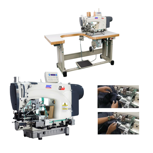 Industrial Direct-Drive Bottom Hemming Machine Chainstitch