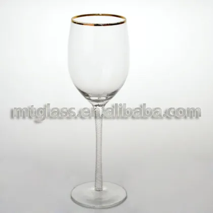 gold rim champagne glass large champagne glass