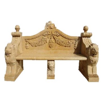 Natural Marble Stone Hand Carving Bench