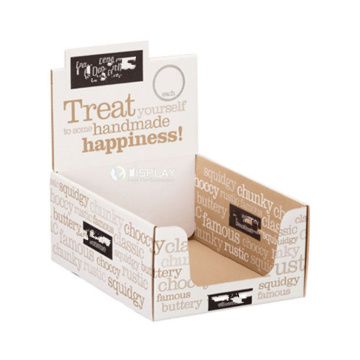Wholesale Custom Printed Corrugated Paper Display Stand Box