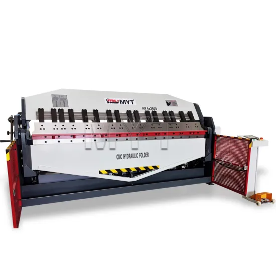 MYT HP-4X2500 CNC Pan Brake Folder: Your Ultimate Sheet Metal Folding Solution