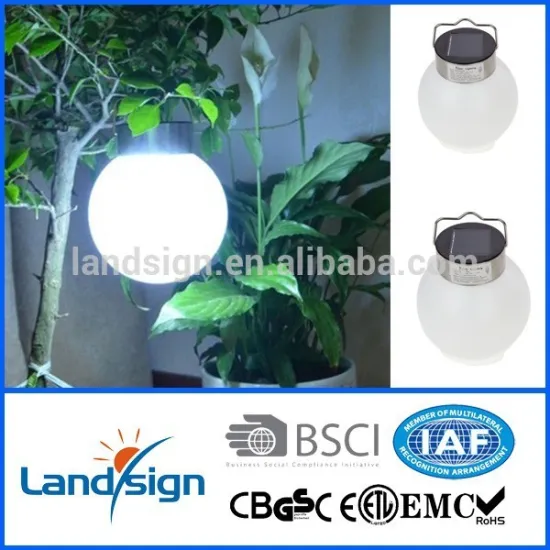 Cixi Landsign high braitness outdoor solar garden hanging lantern