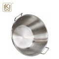 17quart Heavy Duty Edelstahl großer Cazo -Comal