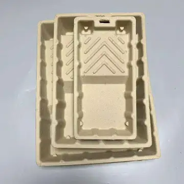 Dongguan Paint Tools Customized Molded Paper Pulp Tray