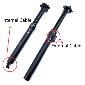KS EXAFORM JAG-I Internal Hydraulic Bike Seat Post for MTB: 30.9mm and 31.6mm Compatibility