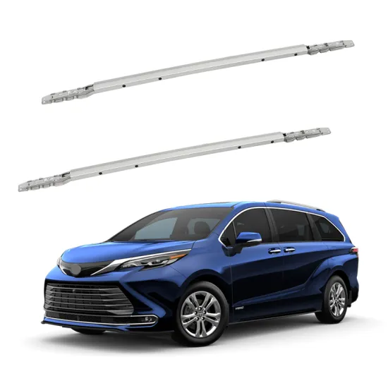 Custom Aluminum Roof Rack Rails for Toyota Sienna 2019