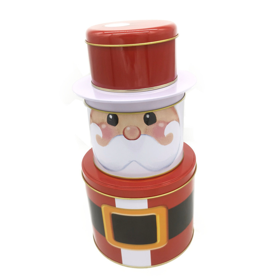 Customized Tinplate Christmas Metal Geschenkdosen