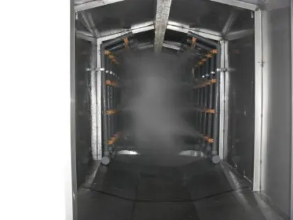 Intelligent electrostatic duster machine