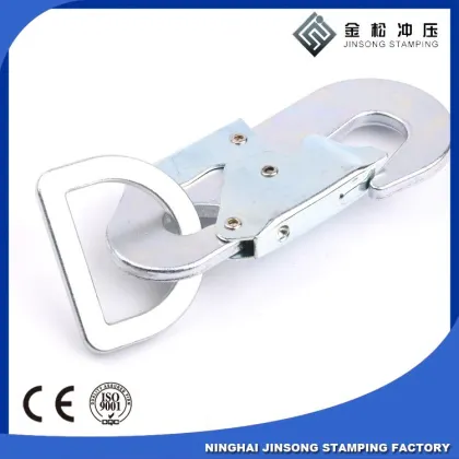 Custom metal fish mouth snap hook