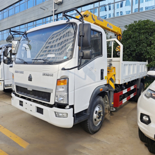 Crane montado em caminhão telescópico sinotruk xcmg