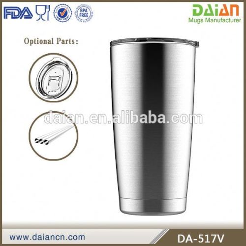 Insulated double wall stainless steel tumbler mug 20oz