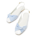 Elegant Bow Soft Sole Flat Shoes