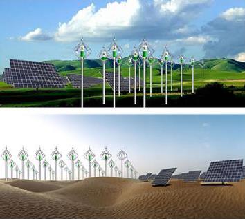 Wind &amp; Solar Power Station