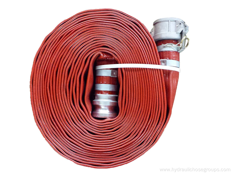 Blue PVC Layflat Hose