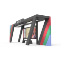 Custom-made smart bus shelter for urban transit