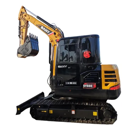 SANY SY60C Mini Excavator: Used SANY Excavator for Sale - Second Hand Digger