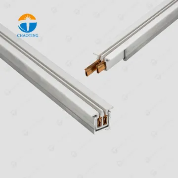 Commercial Track Light Connectors for Linear Lighting in Supermarkets and Convenience Stores