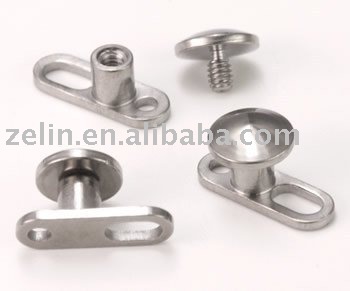 Dermal anchor body jewelry,body piercing