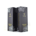 Luxury Bottle Packaging Magnetic Matte Black Wine Box