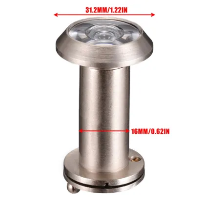 200 Degree Wide Viewing Angle Peephole Security Door Viewers Hole Hidden Peephole Adjustable Glass Lens Hardware Tools