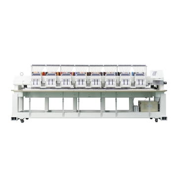 JK-CT1508 8 Head High Speed Embroidery Machine for Cap and T-shirt Embroidery (400*450mm)