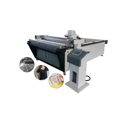 Made in China Automatic Gasket Clothing Cutting Machine Gerber Fabric Cutter