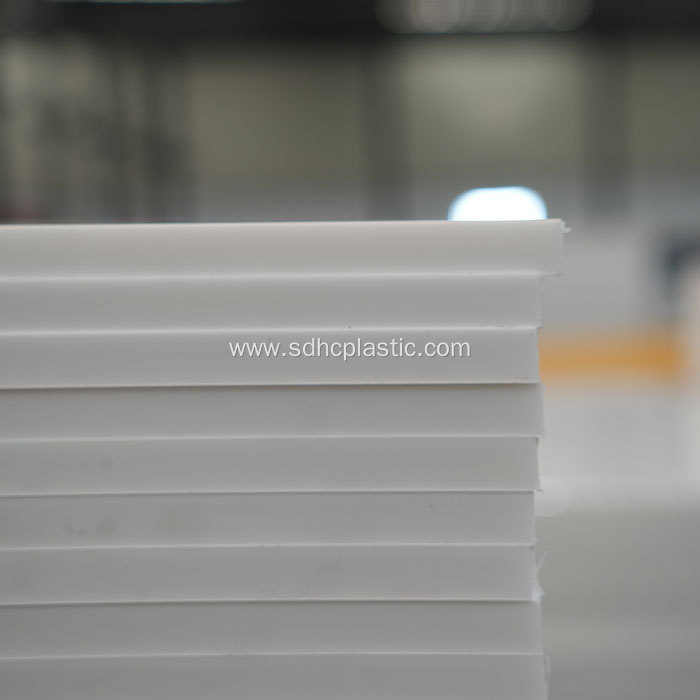 Natural White Polypropylene Sheets
