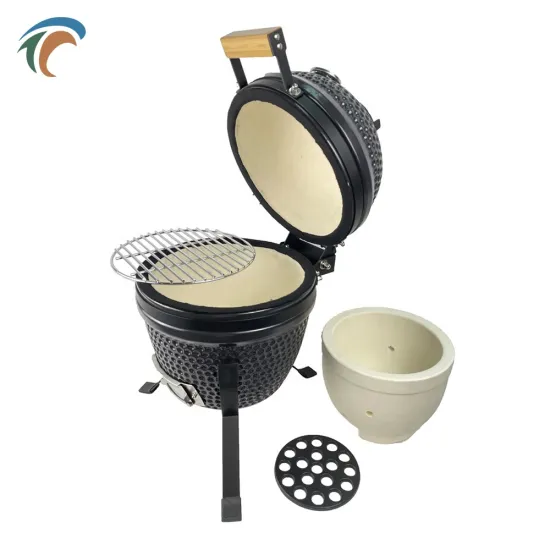 Garden Barbeque Charcoal Diamond Kamado Grill Round